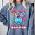 100 Days Of School Baseball Boys Kids Comfort Colors Sweatshirt Denim 100 Days Of School Baseball Boys Kids Comfort Colors Sweatshirt Denim