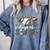 100 Days Of School Baseball Camo Camo Cap Boy School Comfort Colors Sweatshirt Denim