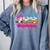 100 Days Of School Baseball Ice Cream Drip For Teacher Kid Comfort Colors Sweatshirt Denim 100 Days Of School Baseball Ice Cream Drip For Teacher Kid Comfort Colors Sweatshirt Denim