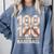 100 Days Of School Baseball Love Valentine’s Day Men Women Comfort Colors Sweatshirt Denim