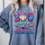 100 Days Of School Baseball Sports Drip Graphic Comfort Colors Sweatshirt Denim 100 Days Of School Baseball Sports Drip Graphic Comfort Colors Sweatshirt Denim