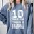 10th Birthday Rookie Of The Year Baseball Double Digit Humor Comfort Colors Sweatshirt Denim 10th Birthday Rookie Of The Year Baseball Double Digit Humor Comfort Colors Sweatshirt Denim