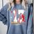13 Years Old Baseball Birthday Boy 13th Bday Party Comfort Colors Sweatshirt Denim