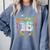 16th Birthday Baseball Drip Number 16 Year Old Birthday Boy Comfort Colors Sweatshirt Denim