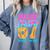 6 7 Mason Baseball Drip Comfort Colors Sweatshirt Denim 6 7 Mason Baseball Drip Comfort Colors Sweatshirt Denim