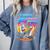 I Was 6 Now I'm 7 Baseball Birthday Boy For Teens Kids Comfort Colors Sweatshirt Denim