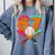 67 Ice Cream Drip Baseball Number 67 Player 67th Birthday Comfort Colors Sweatshirt Denim