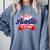 Auntie Rookie Of Year 1st Birthday Baseball Theme Matching Comfort Colors Sweatshirt Denim Auntie Rookie Of Year 1st Birthday Baseball Theme Matching Comfort Colors Sweatshirt Denim