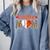 Baller Mom Leopard Basketball Baseball Mom Comfort Colors Sweatshirt Denim