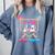 Baseball 13 Year Ice Cream Drip 13th Bday Official Teenager Comfort Colors Sweatshirt Denim Baseball 13 Year Ice Cream Drip 13th Bday Official Teenager Comfort Colors Sweatshirt Denim