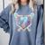 Baseball 7 Year Old Ice Cream Drip 7th Birthday Boy Number 7 Comfort Colors Sweatshirt Denim Baseball 7 Year Old Ice Cream Drip 7th Birthday Boy Number 7 Comfort Colors Sweatshirt Denim