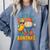 Baseball Banana Sports Drip Art For Kids Comfort Colors Sweatshirt Denim Baseball Banana Sports Drip Art For Kids Comfort Colors Sweatshirt Denim