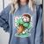 Baseball Boys Ice Cream Drip Baseball Boys Youth Mint Choco Comfort Colors Sweatshirt Denim