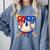 Baseball Drip American Flag Home Plate 4th Of July Patriotic Comfort Colors Sweatshirt Denim Baseball Drip American Flag Home Plate 4th Of July Patriotic Comfort Colors Sweatshirt Denim