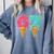 Baseball Drip Ice Cream 67 Baseball Comfort Colors Sweatshirt Denim Baseball Drip Ice Cream 67 Baseball Comfort Colors Sweatshirt Denim