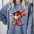Baseball Drip Ice Cream Apparel Youth Boy Valentine Comfort Colors Sweatshirt Denim