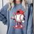 Baseball Drip Icecream Boy Kids Valentine Comfort Colors Sweatshirt Denim Baseball Drip Icecream Boy Kids Valentine Comfort Colors Sweatshirt Denim