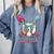 Baseball Drip Number 67 Player 6-7 Six Seven Meme Gen Alpha Comfort Colors Sweatshirt Denim