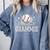 Baseball Grammie Sport Baseball Player Comfort Colors Sweatshirt Denim