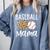 Baseball Mama For Baseball Mom Leopard Game Day Comfort Colors Sweatshirt Denim