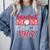 Baseball Mom Since 1962 Comfort Colors Sweatshirt Denim Baseball Mom Since 1962 Comfort Colors Sweatshirt Denim