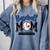Baseball Mom Blue Varsity Baseball Mama Cute Mother's Day Comfort Colors Sweatshirt Denim Baseball Mom Blue Varsity Baseball Mama Cute Mother's Day Comfort Colors Sweatshirt Denim