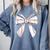 Baseball Mom Coquette Bow Baseball Mama Comfort Colors Sweatshirt Denim Baseball Mom Coquette Bow Baseball Mama Comfort Colors Sweatshirt Denim