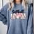 Baseball Mom Coquette Women Girls Baseball Mama Comfort Colors Sweatshirt Denim Baseball Mom Coquette Women Girls Baseball Mama Comfort Colors Sweatshirt Denim