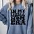 In My Baseball Mom Era Baseball Comfort Colors Sweatshirt Denim In My Baseball Mom Era Baseball Comfort Colors Sweatshirt Denim