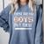 Baseball Mom And Grandma Those Are My Boys Baseball Game Comfort Colors Sweatshirt Denim