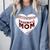 Baseball Mom Heart Love Mother's Day Game Day Support Comfort Colors Sweatshirt Denim Baseball Mom Heart Love Mother's Day Game Day Support Comfort Colors Sweatshirt Denim