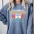 I Am A Baseball Mom With A Hood Playlist Comfort Colors Sweatshirt Denim