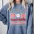 Baseball Mom I'm Not Yelling Support Cheerleading Comfort Colors Sweatshirt Denim