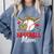 Baseball Mom Leopard Heart Mother's Day Girls Comfort Colors Sweatshirt Denim Baseball Mom Leopard Heart Mother's Day Girls Comfort Colors Sweatshirt Denim