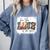 Baseball Mom Leopard For The Love Of The Game Bleached Women Comfort Colors Sweatshirt Denim Baseball Mom Leopard For The Love Of The Game Bleached Women Comfort Colors Sweatshirt Denim