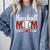 Baseball Mom Leopard Sports Players Mother's Day Comfort Colors Sweatshirt Denim Baseball Mom Leopard Sports Players Mother's Day Comfort Colors Sweatshirt Denim