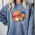 Baseball Mom Mama Mother's In My Baseball Mom Era Comfort Colors Sweatshirt Denim
