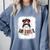 Baseball Mom Messy Bun Mommy Baseball Player Comfort Colors Sweatshirt Denim Baseball Mom Messy Bun Mommy Baseball Player Comfort Colors Sweatshirt Denim