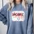 Baseball Mom Mommy Baseball Player Premium Comfort Colors Sweatshirt Denim Baseball Mom Mommy Baseball Player Premium Comfort Colors Sweatshirt Denim