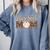 Baseball Mom Mothers' Day Comfort Colors Sweatshirt Denim Baseball Mom Mothers' Day Comfort Colors Sweatshirt Denim