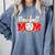 Baseball Mom Mother's Day For Mom Game Day Outfit Comfort Colors Sweatshirt Denim Baseball Mom Mother's Day For Mom Game Day Outfit Comfort Colors Sweatshirt Denim