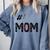 Baseball Mom Number One 1 Mother Baseball Lover Mother's Day Comfort Colors Sweatshirt Denim Baseball Mom Number One 1 Mother Baseball Lover Mother's Day Comfort Colors Sweatshirt Denim