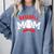 Baseball Mom Baseball Player For Mother's Day Comfort Colors Sweatshirt Denim Baseball Mom Baseball Player For Mother's Day Comfort Colors Sweatshirt Denim