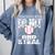 Baseball Mom Quote I Teach My Kids To Hit And Steal Comfort Colors Sweatshirt Denim