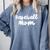 Baseball Mom Retro Comfort Colors Sweatshirt Denim Baseball Mom Retro Comfort Colors Sweatshirt Denim