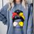 Baseball Mom Softball Mom Of Both Messy Bun Mother's Day Comfort Colors Sweatshirt Denim Baseball Mom Softball Mom Of Both Messy Bun Mother's Day Comfort Colors Sweatshirt Denim