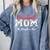 Baseball Mom The Struggle Is Real Premium Comfort Colors Sweatshirt Denim
