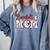 Baseball Mom Tee Mother's Day Mama Mother Holiday Comfort Colors Sweatshirt Denim