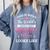 Baseball Mom -This Is What Basketball Mom Looks Like Comfort Colors Sweatshirt Denim