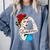 Baseball Mom Woman Baseball Sport Lover Comfort Colors Sweatshirt Denim